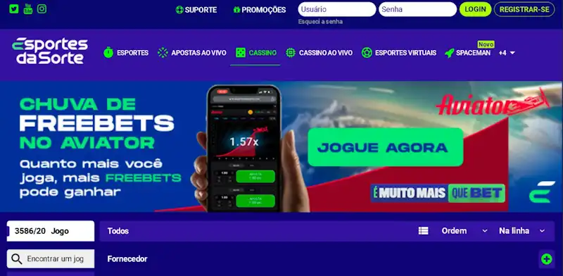 Esporte da Sorte — apostas esportivas com clube VIP e cashback