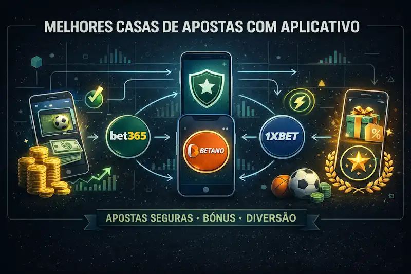 Melhores casas de apostas com aplicativo